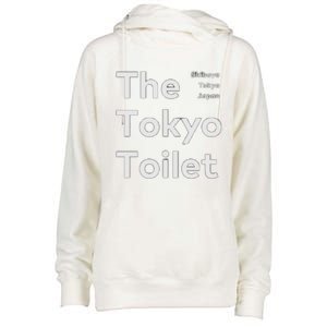 The Tokyo Toilet Womens Funnel Neck Pullover Hood