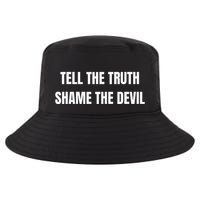 Tell The Truth Shame The Devil Cool Comfort Performance Bucket Hat