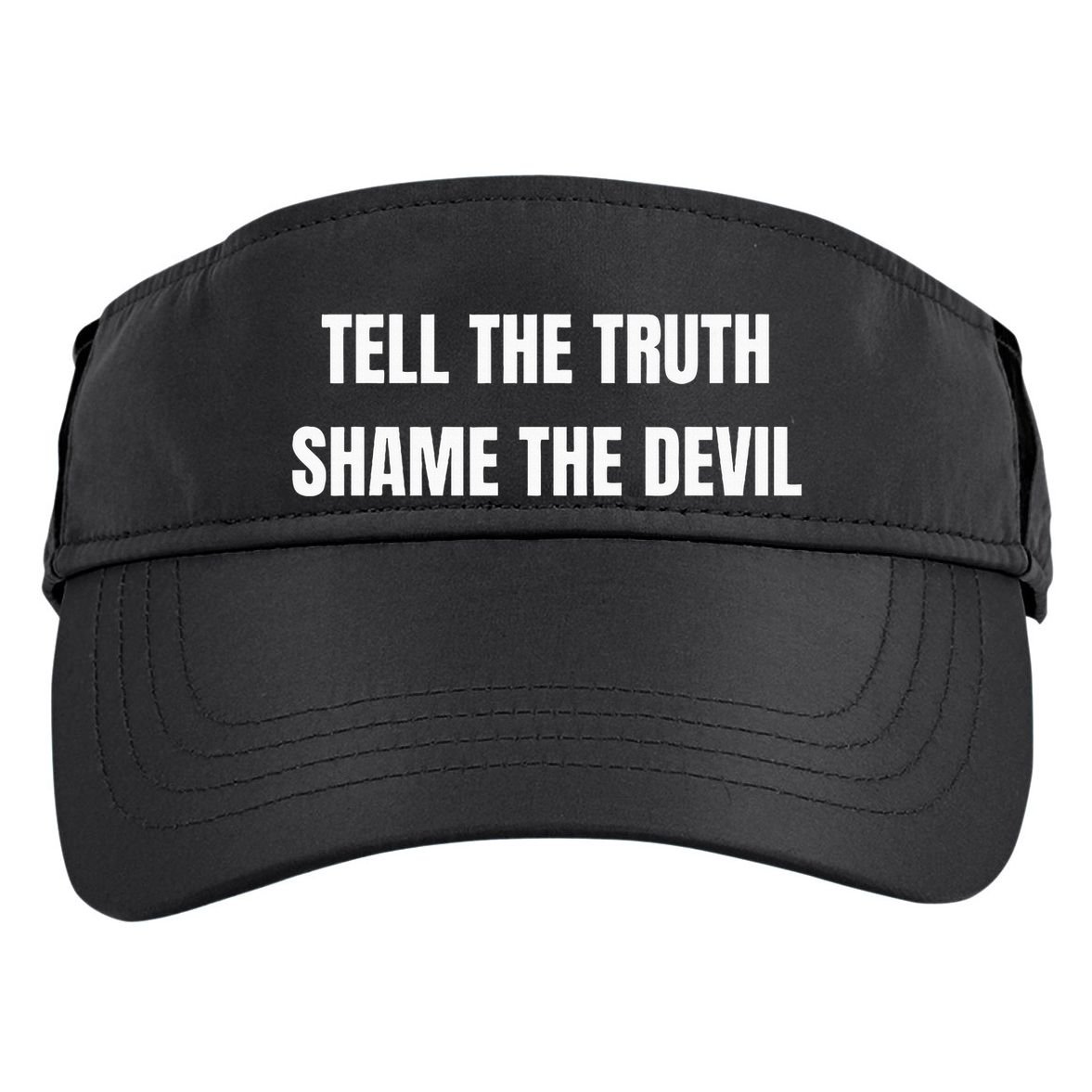 Tell The Truth Shame The Devil Adult Drive Performance Visor
