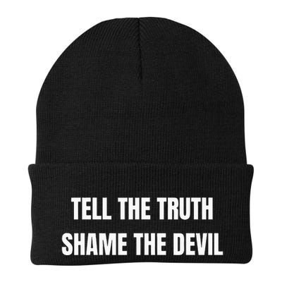 Tell The Truth Shame The Devil Beanie