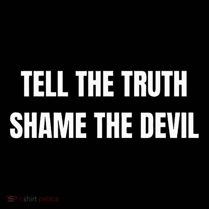 Tell The Truth Shame The Devil Flatbill Hat