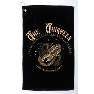 The Thirteen Throne Of Glass Sjm Merch Platinum Collection Golf Towel