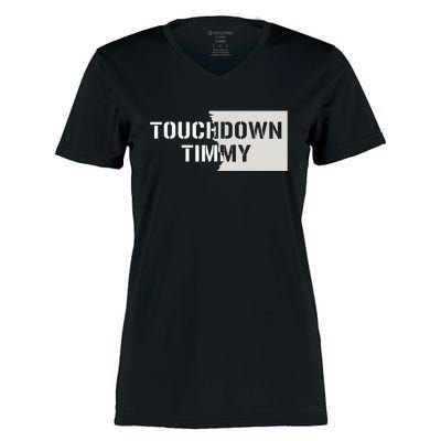 Touchdown Timmy Tim Walz Women's Momentum V-Neck T-Shirt