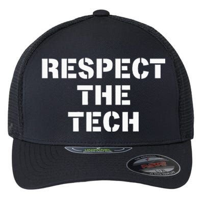 Theater Tech Technician Stage Crew Stagehand Gift Flexfit Unipanel Trucker Cap