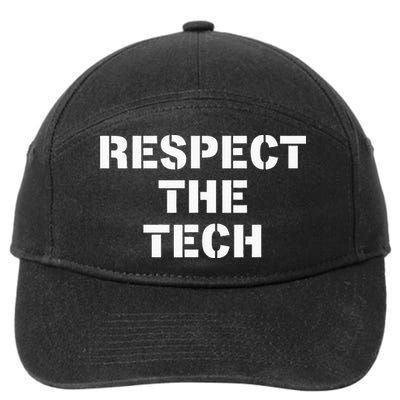 Theater Tech Technician Stage Crew Stagehand Gift 7-Panel Snapback Hat