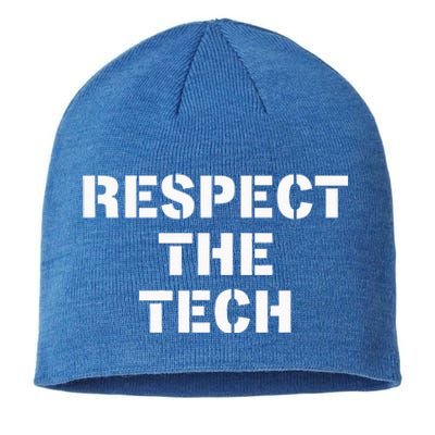 Theater Tech Technician Stage Crew Stagehand Gift Sustainable Beanie