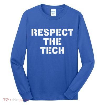 Theater Tech Technician Stage Crew Stagehand Gift Tall Long Sleeve T-Shirt