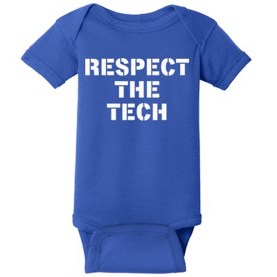 Theater Tech Technician Stage Crew Stagehand Gift Baby Bodysuit