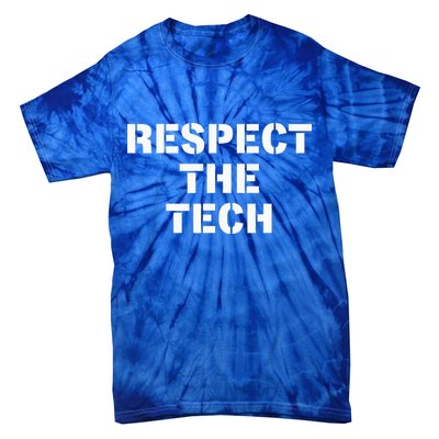 Theater Tech Technician Stage Crew Stagehand Gift Tie-Dye T-Shirt