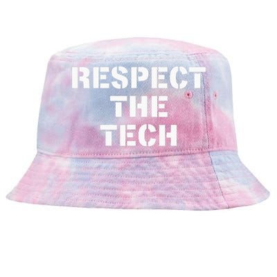 Theater Tech Technician Stage Crew Stagehand Gift Tie-Dyed Bucket Hat