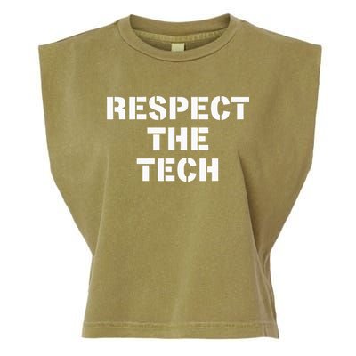 Theater Tech Technician Stage Crew Stagehand Gift Garment-Dyed Women's Muscle Tee