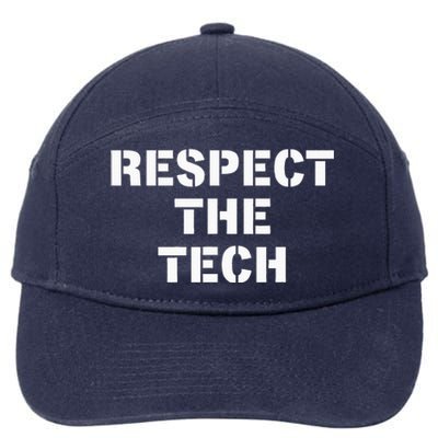 Theater Tech Technician Stage Crew Stagehand Gift 7-Panel Snapback Hat