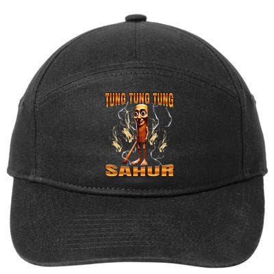 Tung Tung Tung Sahur 7-Panel Snapback Hat