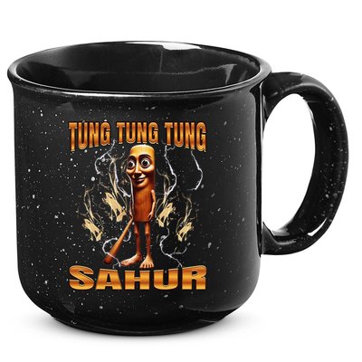 Tung Tung Tung Sahur 15oz Campfire Ceramic Mug