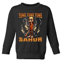 Tung Tung Tung Sahur Toddler Sweatshirt