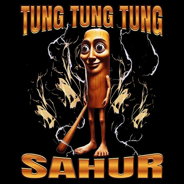 Tung Tung Tung Sahur Toddler Sweatshirt