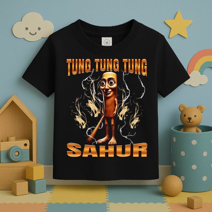 Tung Tung Tung Sahur Toddler T-Shirt