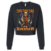 Tung Tung Tung Sahur Cropped Pullover Crew