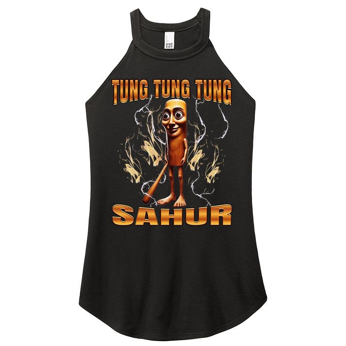 Tung Tung Tung Sahur Women's Perfect Tri Rocker Tank