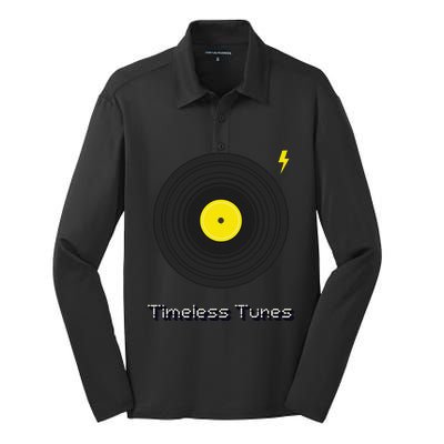 Timeless Tunes Silk Touch Performance Long Sleeve Polo