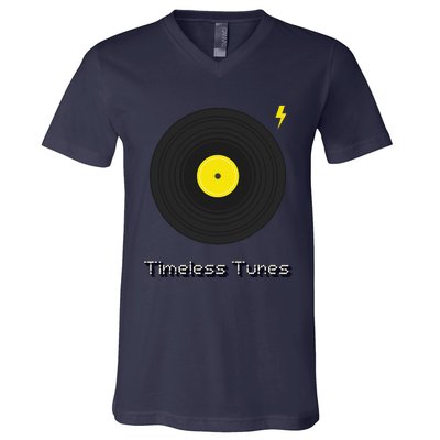 Timeless Tunes V-Neck T-Shirt