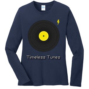 Timeless Tunes Ladies Long Sleeve Shirt