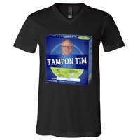 Tampontim Tampon Tim Funny Kamalas Vice President Tim Walz V-Neck T-Shirt