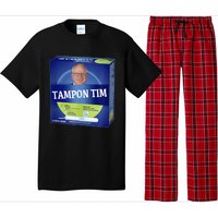 Tampontim Tampon Tim Funny Kamalas Vice President Tim Walz Pajama Set