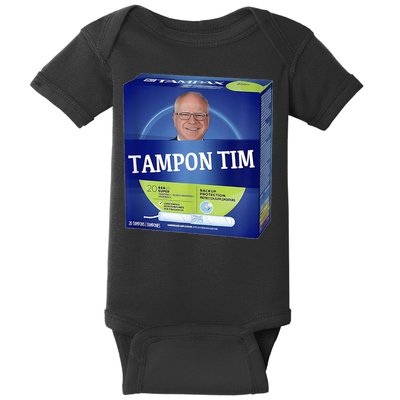 Tampontim Tampon Tim Funny Kamalas Vice President Tim Walz Baby Bodysuit