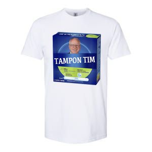 Tampontim Tampon Tim Funny Kamalas Vice President Tim Walz Softstyle CVC T-Shirt