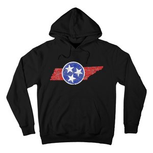 Tn Tennessee The Volunteer Mountain 3 Stars State Hoodie