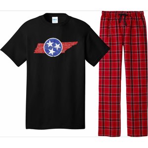 Tn Tennessee The Volunteer Mountain 3 Stars State Pajama Set