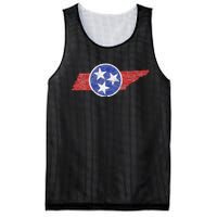 Tn Tennessee The Volunteer Mountain 3 Stars State Mesh Reversible Basketball Jersey Tank