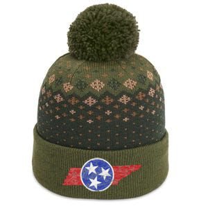 Tn Tennessee The Volunteer Mountain 3 Stars State The Baniff Cuffed Pom Beanie