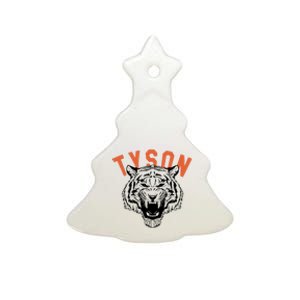 Tyson Tiger Ceramic Tree Ornament