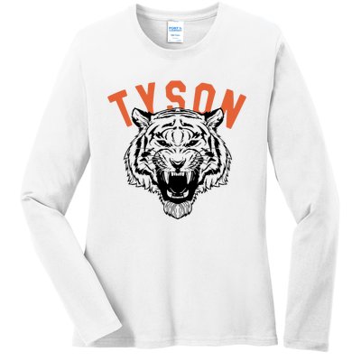 Tyson Tiger Ladies Long Sleeve Shirt