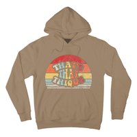 ThatS That Thique Retro Vintage Groove Hoodie