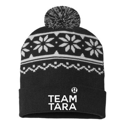 Team Tara USA-Made Snowflake Beanie