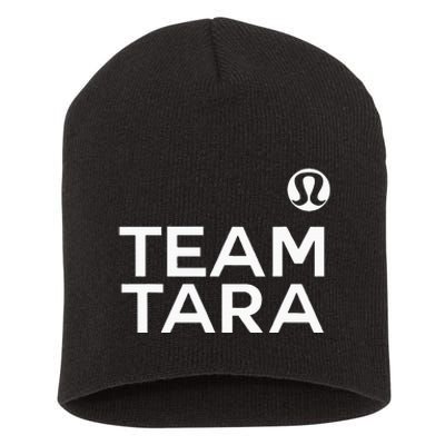 Team Tara Short Acrylic Beanie