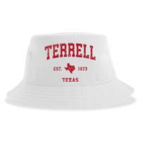 Terrell Texas Tx Vintage Sports Sustainable Bucket Hat