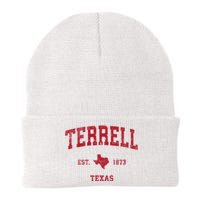 Terrell Texas Tx Vintage Sports Knit Cap Winter Beanie