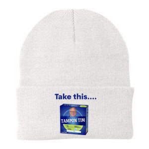 Tampontim Tampon Tim Funny KamalaS Vice President Tim Walz Knit Cap Winter Beanie