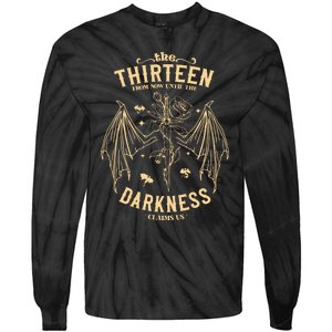 The Thirteen Throne Of Glass From Now Until The Darkness Claims Us Tie-Dye Long Sleeve Shirt