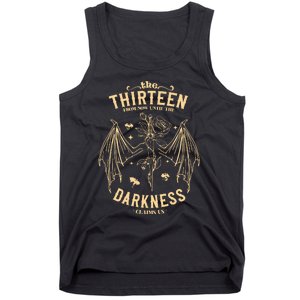 The Thirteen Throne Of Glass From Now Until The Darkness Claims Us Tank Top