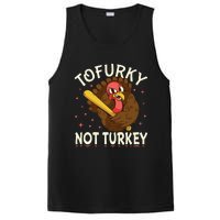 Tofurky Thanksgiving Turkey Funny Design Gift PosiCharge Competitor Tank