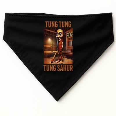 Tung Tung Tung Sahur Italian Brainrot Meme USA-Made Doggie Bandana