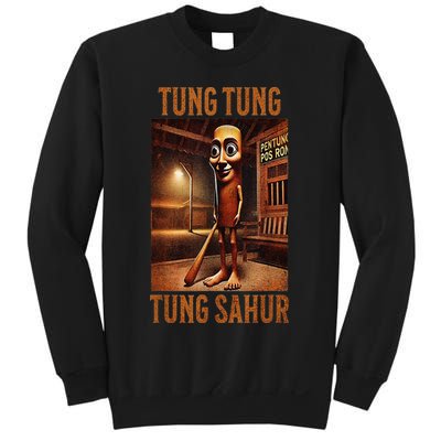 Tung Tung Tung Sahur Italian Brainrot Meme Sweatshirt