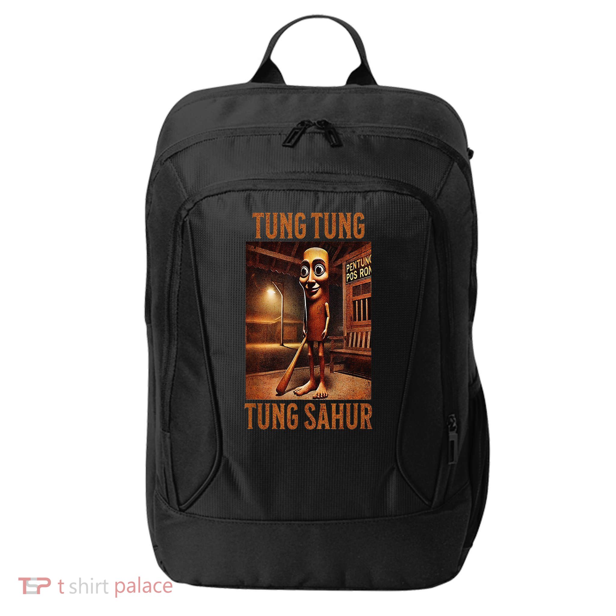 Tung Tung Tung Sahur Italian Brainrot Meme City Backpack