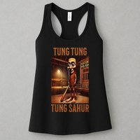 Tung Tung Tung Sahur Italian Brainrot Meme Womens Tank Top