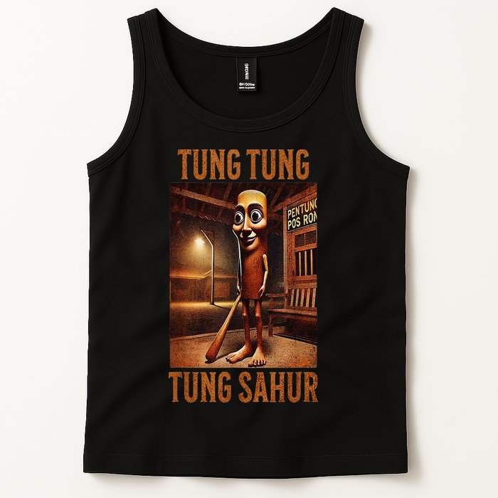 Tung Tung Tung Sahur Italian Brainrot Meme Tank Top